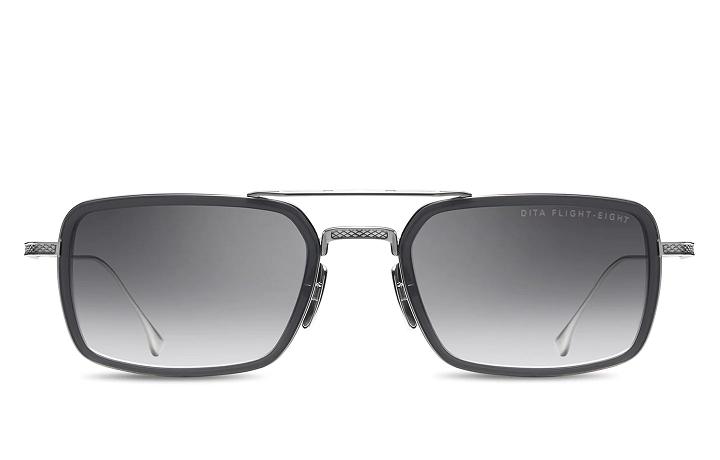 Dita Men's Flight 008 Sunglasses Black Grey BIJ968037 USA